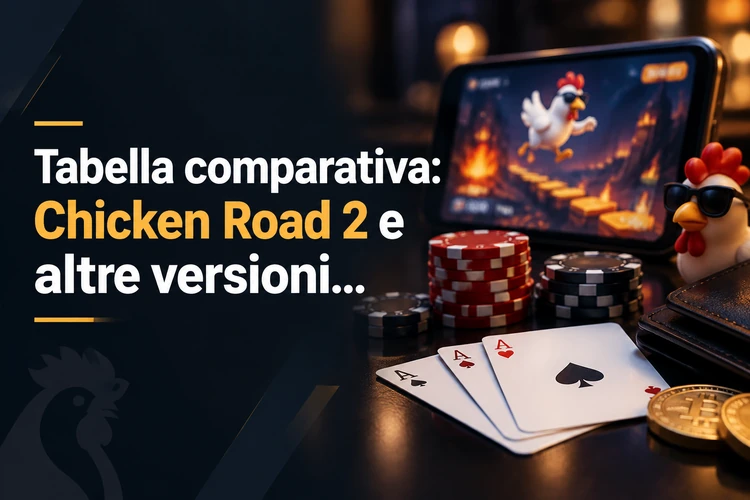 Tabella comparativa: Chicken Road 2 e altre versioni disponibili