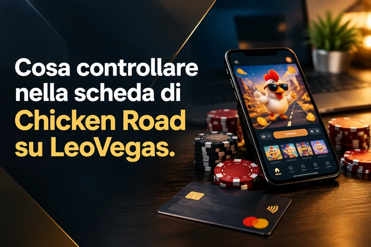 Cosa controllare nella scheda di Chicken Road su LeoVegas